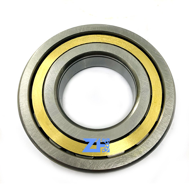 NUP208EM de enige Kooi van het het Lager Machinaal bewerkte Messing van de Rij Cilindrische Rol op Rolling Element 40*80*18mm