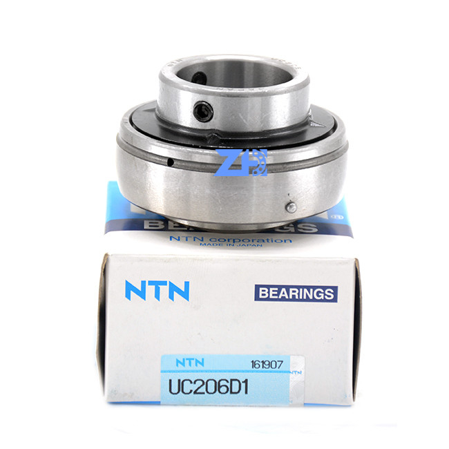 UC206 het cilindrische lager van de balzetel, droeg, setscrew locking30mm x 62mm x 38.1mm Kleine wrijving, hoge snelheidsgrens