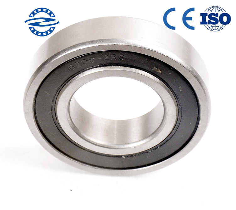 Open Diep de GroefKogellager 6208 6306 2RS 40 * 80 * 17mm van de Verbindings Enig Rij