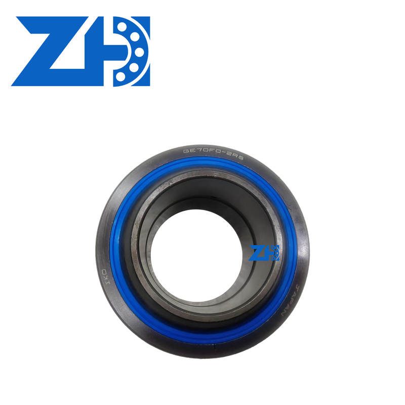 GE70F0-2RS Sferisch gewrichtslagend lager met een hoge belastingcapaciteit Zelfslijpen voor lage snelheidshoekige zelfbalansering