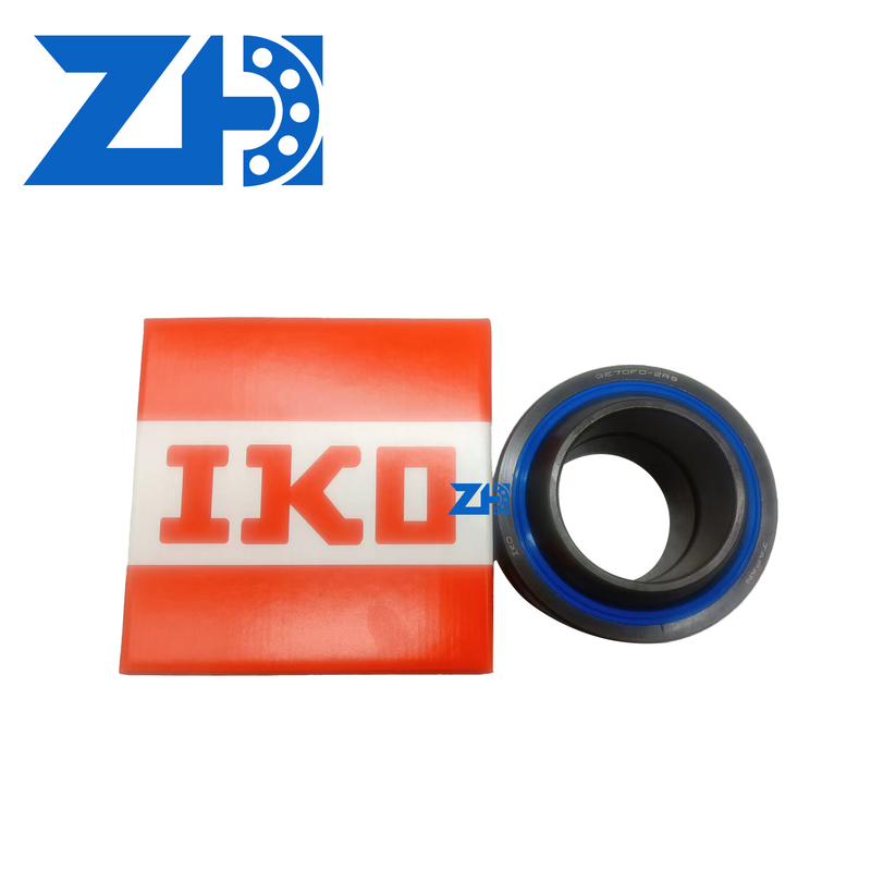GE70F0-2RS Sferisch gewrichtslagend lager met een hoge belastingcapaciteit Zelfslijpen voor lage snelheidshoekige zelfbalansering