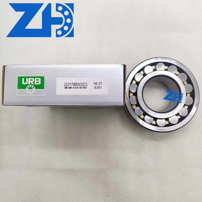 22317MBW33C3 sferische rollagers worden gebruikt in industriële machines, liften, textielmachines, voedselverwerkingsmachines, metallurgische apparatuur en mijnbouwmachines