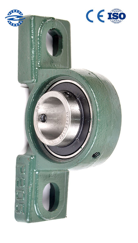 UCP205-type e van de het Lagerhuisvesting P205 van het Hoofdkussenblok de Groene Kleur met lange levensuur 0.22kg