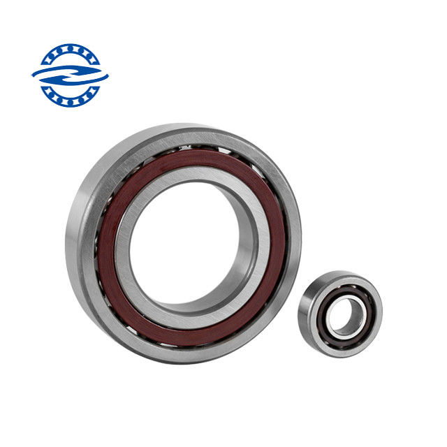 Minigrootte 10*30*9mm Kogellager 7200 van het Hoekcontact Staal en Messingskooi