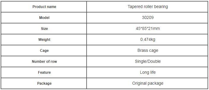 Duurzame Spitse Grootte 45mm van het Rollager * 85 Mm * de Duwlager van 21 Mm/Hoge snelheid