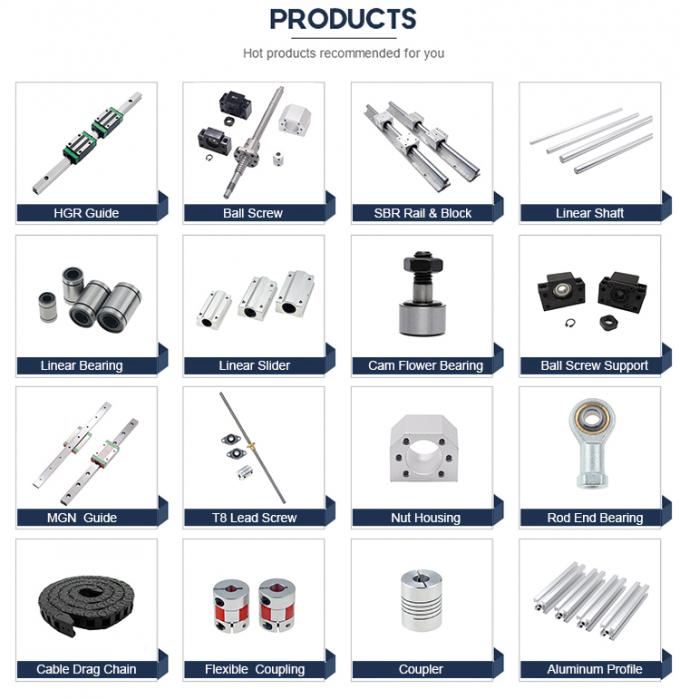 100mm 800mm Miniatuur Lineaire Spoordia MGN7 MGN12 MGN15 MGN9 11